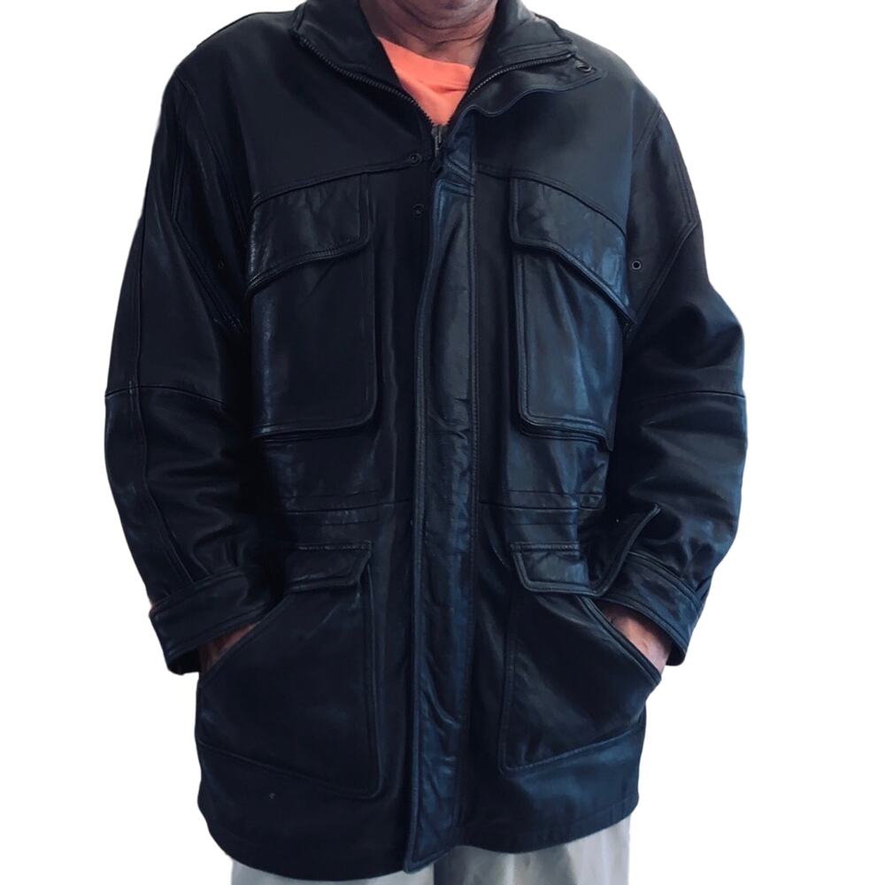 Vintage Black Men's Jacket